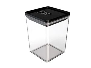 POTE ACRILICO DUBAI 1,0L PRETO