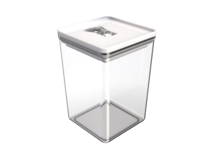 POTE ACRILICO DUBAI 1,5L BRANCO