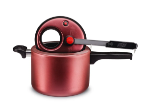 PANELA PRESSAO 4,5L C/VISOR VERMELHA