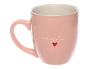 CANECA PORC 300ML LAMOUR ROSA