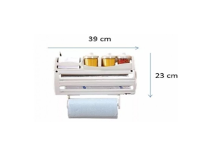 LUXROLL 7 EM 1  PORTA ROLOS + PORTA TEMPEROS