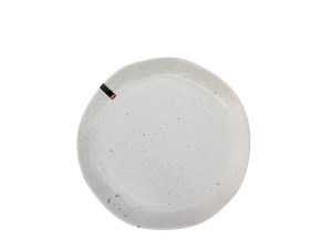 PRATO DE CERAMICA 28CM RASO BRANCO - LINHA ARISO