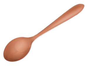 COLHER SERVIR LOVERS COBRE