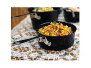 MINI FRIGIDEIRA 12CM DE SERVIR PRETA