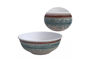 BOWL DE MELAMINA 12CM PINCELADO PLUS