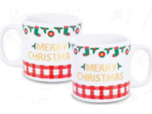 CANECA CERAMICA 120ML RETA 