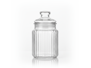 POTE DE VIDRO 1,3 LITROS ESMERALDA