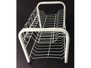 ESCORREDOR PRATO BERÇO BRANCO 40X25X28CM