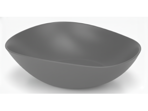 SALADEIRA EVO 2,7 LITROS CINZA PETRA