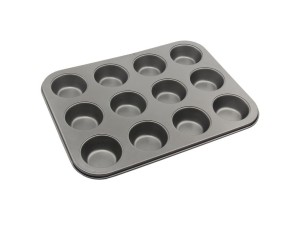 FORMA P/CUPCAKE METAL 12-LUGARES 35X26CM